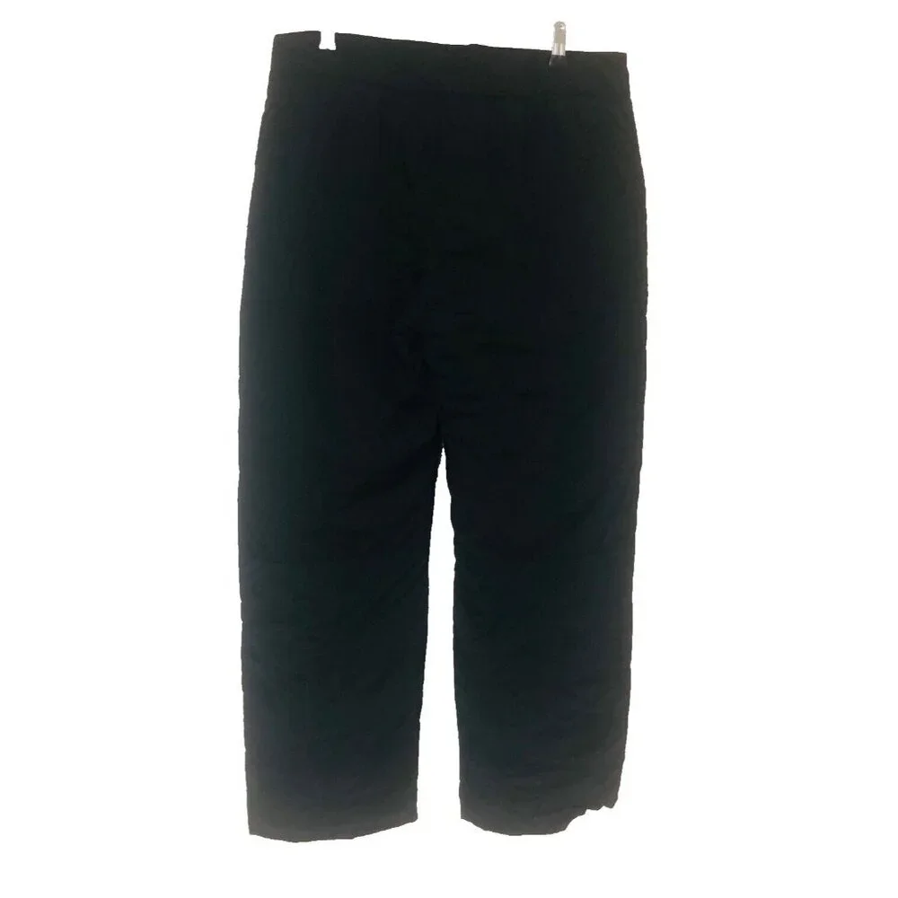White Sierra Black Nylon Winter Ski‎ Pants Unisex L Activewear Boarding 36 x 31